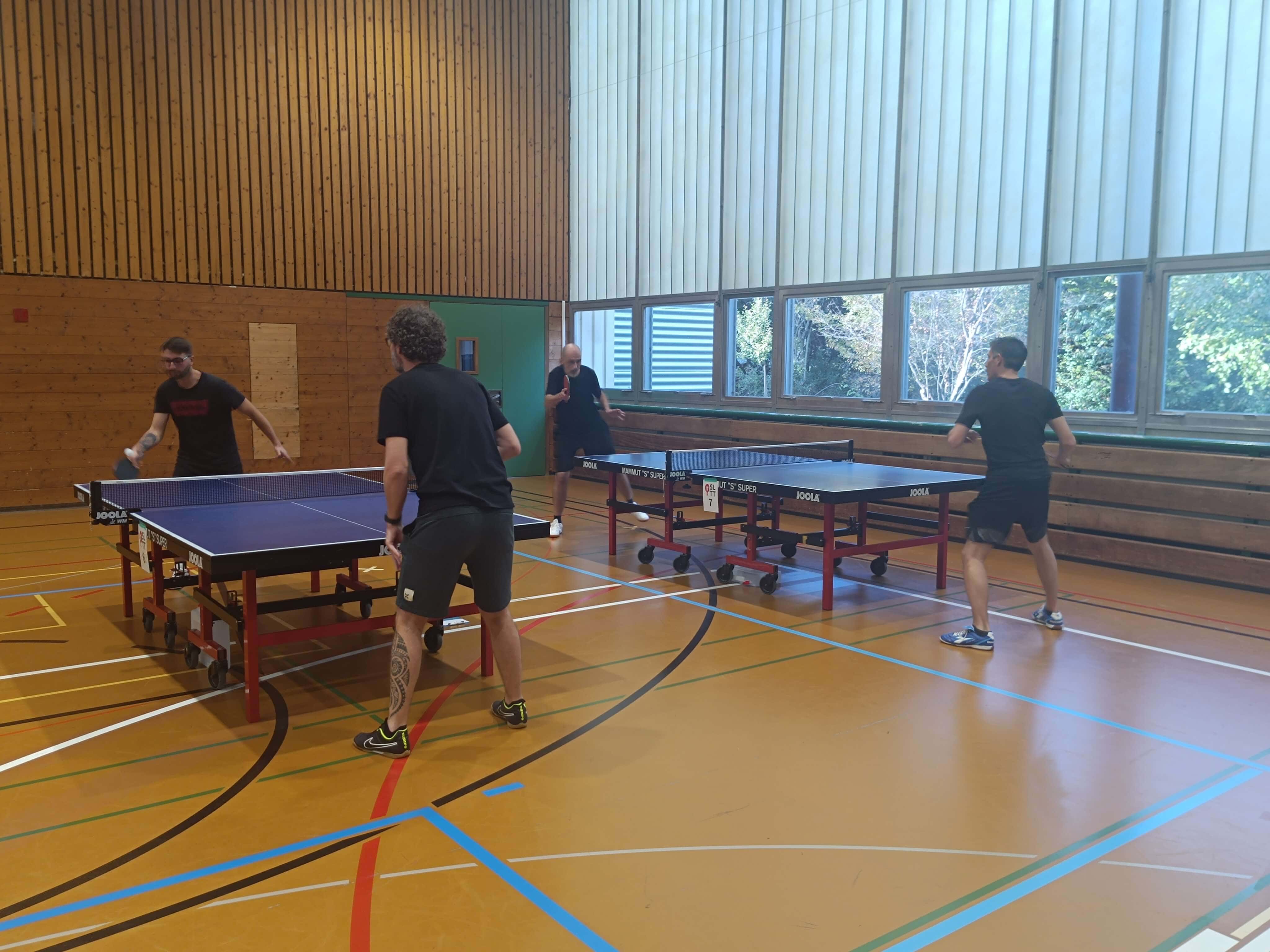 gli adulti TTB al torneo ticinese di Locarno