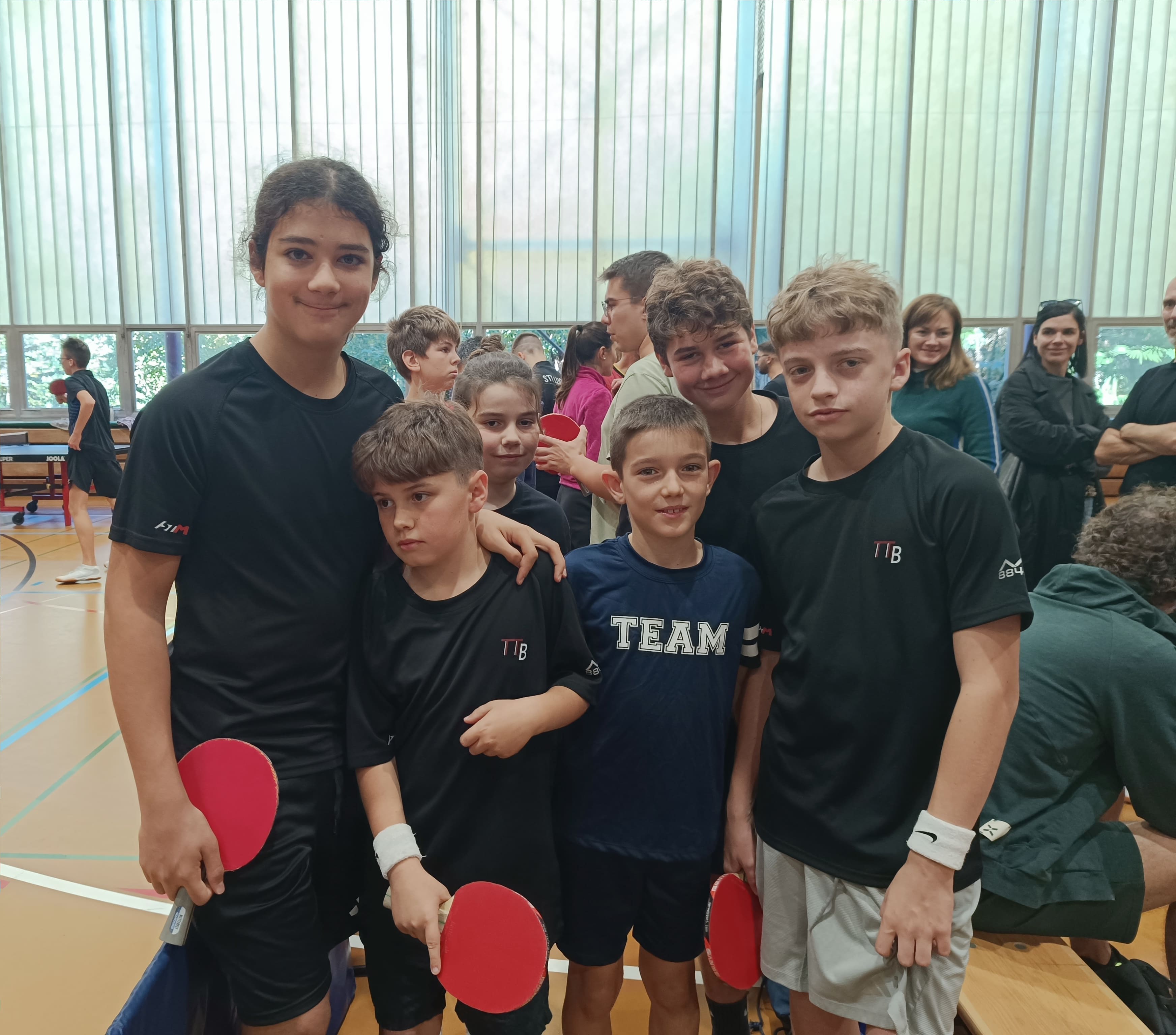 i ragazzi TTB al torneo ticinese di Locarno