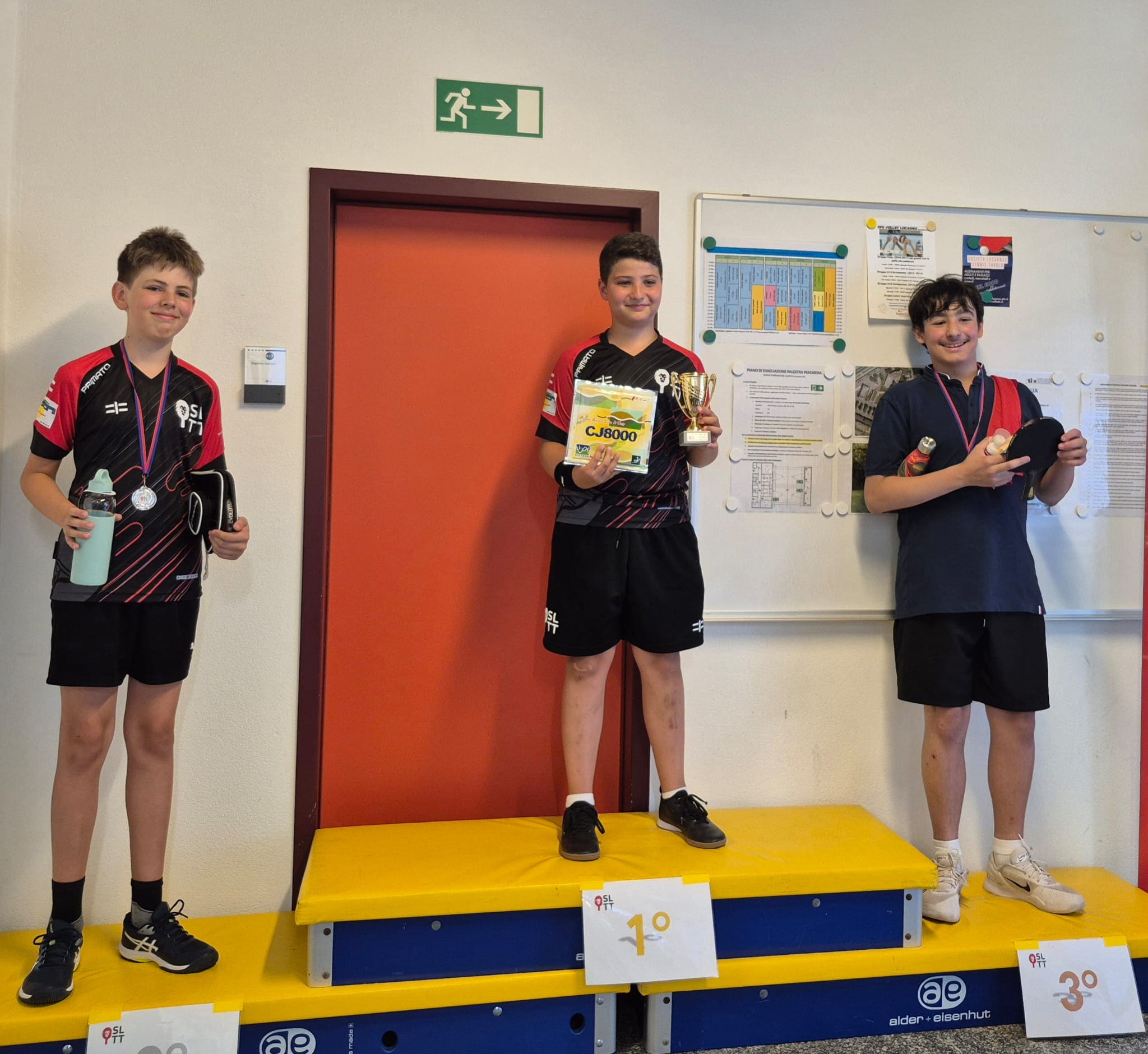 Torneo Locarno podio Paris
