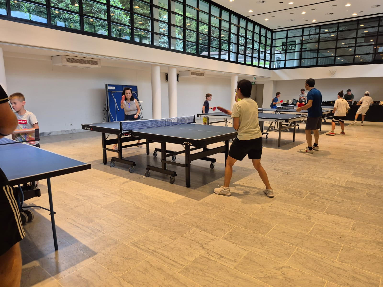 Palestra piena ad agosto